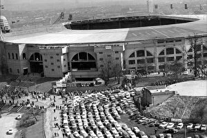 Images Dated 16th November 2023: Wembley Stadium with full car parking, 1963