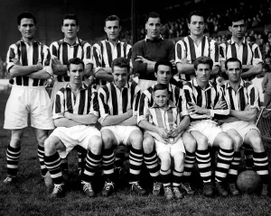 1950s Prints: West Bromwich Albion Football Club Season 1955 / 56