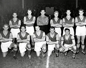 West Ham United Team Group 1956-57 Season